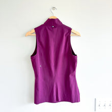 Load image into Gallery viewer, Kit And Ace The Base Mock Neck Sleeveless Tank Purple L
