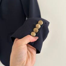 Load image into Gallery viewer, J. Crew Schoolboy Classic Wool Notch-Lapel Blazer Navy Blue 0
