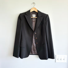 Load image into Gallery viewer, Armani Collezioni Single-Breasted Notch Lapel Blazer Brown 2
