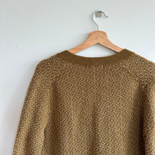 Load image into Gallery viewer, Madewell Bird&#39;s Eye Maysfield Cardigan Sweater in Coziest Yarn XXS
