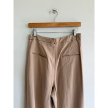 Load image into Gallery viewer, Reformation Mason Pleated Front High Rise Wide Leg Pants Tan 10 NWT
