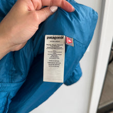 Load image into Gallery viewer, Patagonia Nano Zip Up Mock Neck Puffer Jacket Blue XXL
