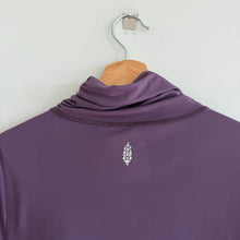 Load image into Gallery viewer, Free People Movement Wonderland Warmth Full Zip Ruched Front Jacket Top Purple M
