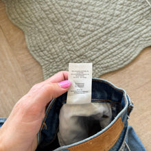 Load image into Gallery viewer, Denim Forum The Arlo High Rise Straight 28L Denim Jeans Blue 30
