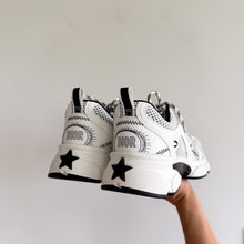 Load image into Gallery viewer, Dior Chrono Mesh Upper Leather Sneakers Black White 39 NEW
