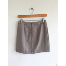 Load image into Gallery viewer, Entro Timeless Vibes Houndstooth Pattern Mini Skirt Brown White S
