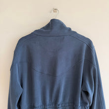 Load image into Gallery viewer, Lululemon Softstreme Cinch Waist Zip Up Jacket True Navy 10
