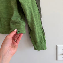 Load image into Gallery viewer, We The Free Frankie Funnel Quarter Zip Pullover Long Sleeve Sweater Green S
