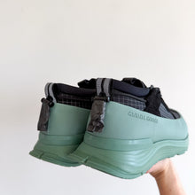 Load image into Gallery viewer, Canada Goose Glacier Trail High Dyneema Sneakers Black Washed Green 8.5 NEW
