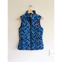 Load image into Gallery viewer, The North Face Women's Flare Full Zip Down Vest Blue XS
