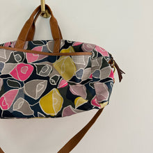 Load image into Gallery viewer, Fossil Eliza Weekender Floral Duffel Tote Bag Multicolor
