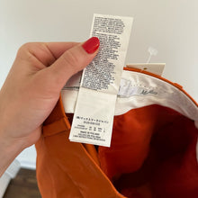 Load image into Gallery viewer, MaxMara Pegno Straight-Leg Trousers Orange 4 $595
