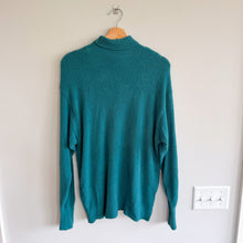 Load image into Gallery viewer, Wilfred Free Aritizia Hush Knit Turtleneck Long Sleeve Pullover Sweater Green S
