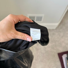 Load image into Gallery viewer, Princess Polly Hailey Strapless Faux Leather Lined Mini Dress Black 12 NWT
