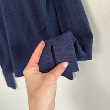 Load image into Gallery viewer, Outdoor Voices 1/4 Zip Pullover Sweater Blue M
