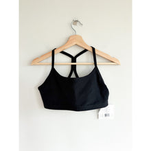 Load image into Gallery viewer, Beyond Yoga Spacedye Slim Racerback Activewear Sports Bra Black L NWT
