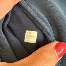 Load image into Gallery viewer, Lululemon Softstreme Cinch Waist Zip Up Jacket True Navy 10
