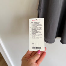 Load image into Gallery viewer, Lululemon Ride Inside Tank High Neck Top Soot Light Grey 6 NWT

