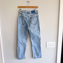 Load image into Gallery viewer, Abercrombie &amp; Fitch The Ankle Straight Ultra High Rise Curve Love Jeans Blue 27
