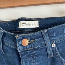 Load image into Gallery viewer, Madewell 10&quot; High-Rise Skinny Jeans in Hayes Wash 29 $128
