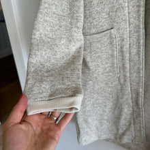 Load image into Gallery viewer, Columbia Reel Cozy Hooded Open Cardigan Sweatshirt Heathered Cream S
