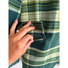 Load image into Gallery viewer, Free People Reggie Plaid Pattern Single-Breasted Casual Blazer Green XS
