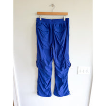 Load image into Gallery viewer, Lululemon Dance Studio Relaxed-Fit Mid-Rise Cargo Pants Larkspur Blue M
