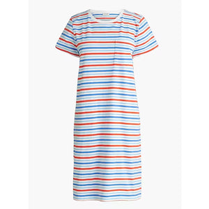 J. Crew Striped Short Sleeve T-Shirt Dress XXS NWT