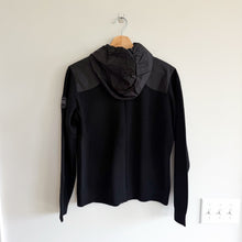 Load image into Gallery viewer, Canada Goose Windbridge Hoody Knit Zip Up Hooded Jacket Black L
