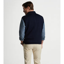 Load image into Gallery viewer, Peter Millar Autumn Crest 1/4 Zip Knit Casual Sweater Vest Black XL
