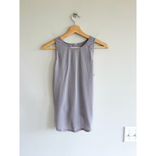 Load image into Gallery viewer, Lululemon Open Up Crew Neck Activewear Tank Top Heathered Lavender Grey
