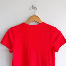 Load image into Gallery viewer, American Eagle x The Summer I Turned Pretty Graphic Ribbed T-Shirt Red L
