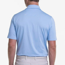 Load image into Gallery viewer, Fairway &amp; Greene Solid Tech Jersey Short Sleeve Golf Polo Shirt Blue XL
