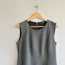 Load image into Gallery viewer, Elie Tahari Colorblock Pattern Sleeveless Sheath Dress Gray 10
