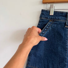 Load image into Gallery viewer, J. Crew Mercantile Button Up Denim Skirt 2 L0573 NWT

