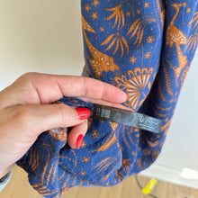 Load image into Gallery viewer, Anthropologie The Piper Bandeau Cutout Mini Sun Dress Blue L
