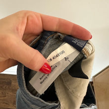 Load image into Gallery viewer, Madewell High Rise Denim Cuffed Stretch Jean Shorts in Blue 25
