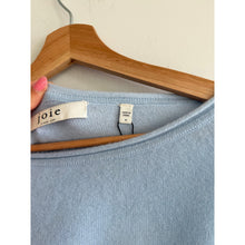 Load image into Gallery viewer, Joie Ivern Cashmere Drop Shoulder Pullover Sweater Powder Blue M NWT
