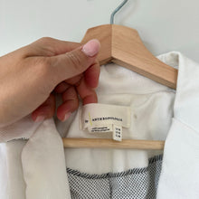 Load image into Gallery viewer, Anthropologie Single-Breasted Notch Lapel Long Sleeve Blazer White 12
