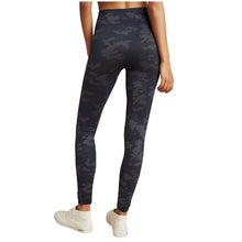 Load image into Gallery viewer, Spanx Camo Print High Rise Seamless Leggings Black Gray M
