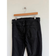 Load image into Gallery viewer, Veronica Beard Beverly Skinny Flare High Rise Jeans Onyx Black 32
