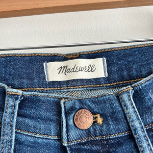 Madewell Tall 10" High-Rise Skinny Jeans in Wendover Wash 26T