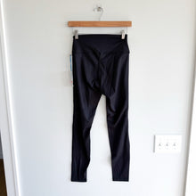 Load image into Gallery viewer, Aviator Nation Wide Rib Full Length High Rise Leggings Black L NWT
