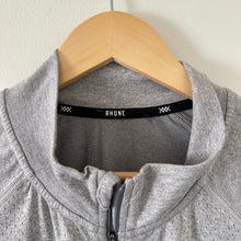 Load image into Gallery viewer, Rhone 1/4 Zip Pullover Long Sleeve Mock Neck Outdoor Activewear Shirt Gray L
