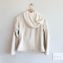 Load image into Gallery viewer, Patagonia Raw Linen Pocket Snap T-Fleece Pullover Sweater Cream S
