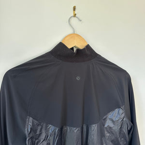 Lululemon All Roads 1/2 Zip Pullover Jacket Black