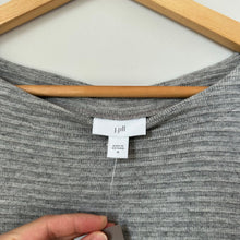 Load image into Gallery viewer, J. Jill Ribbed Knit Round Neck Long Sleeve Sweater Dress Gray Heather M NWT
