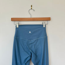 Load image into Gallery viewer, Lululemon Align™ High-Rise Ribbed Crop 23&quot; Blue 4
