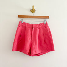 Load image into Gallery viewer, PAIGE Andie High Rise Pleated Short Pink-Dusty Bubblegum 0
