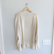 Load image into Gallery viewer, Madewell Cozy Walker Merino Wool Cardigan Sweater Cream XS
